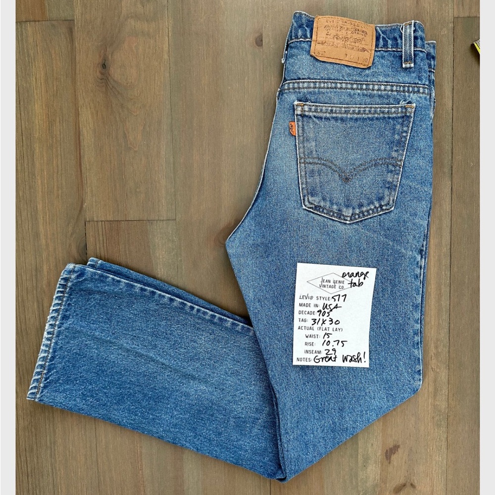 Vintage Levi’s Purchased from Jean Genie Vintage Co